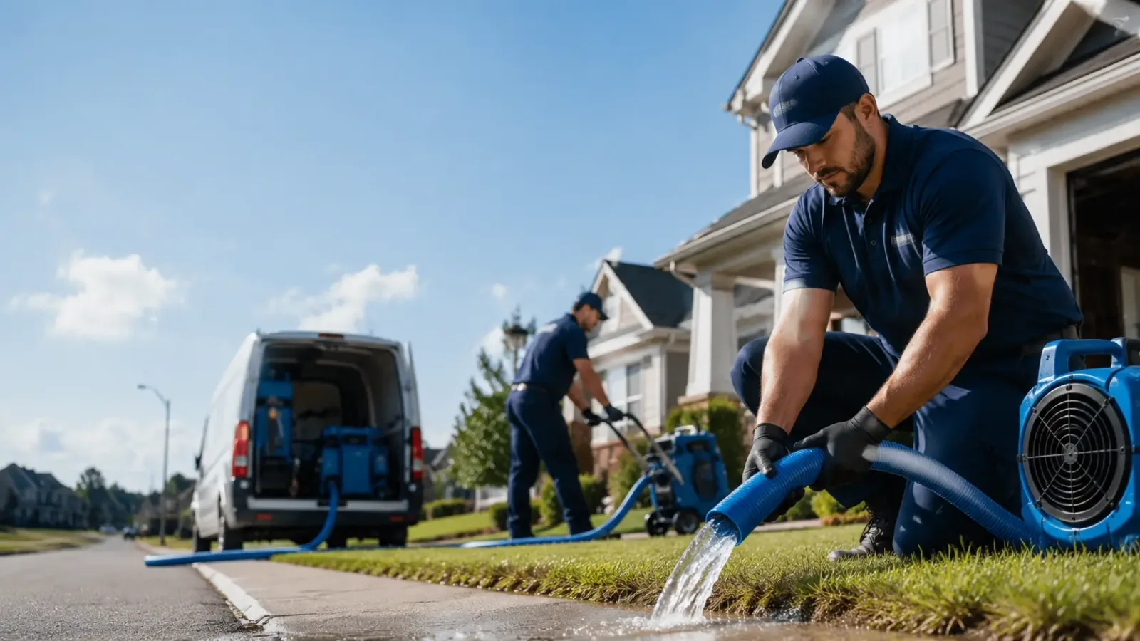 Flood Damage Restoration in Brazil, IN